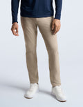 5-Pocket Tech Pants - Khaki - Slim Fit