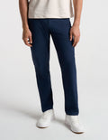 5-Pocket Tech Pants - Navy - Classic Fit