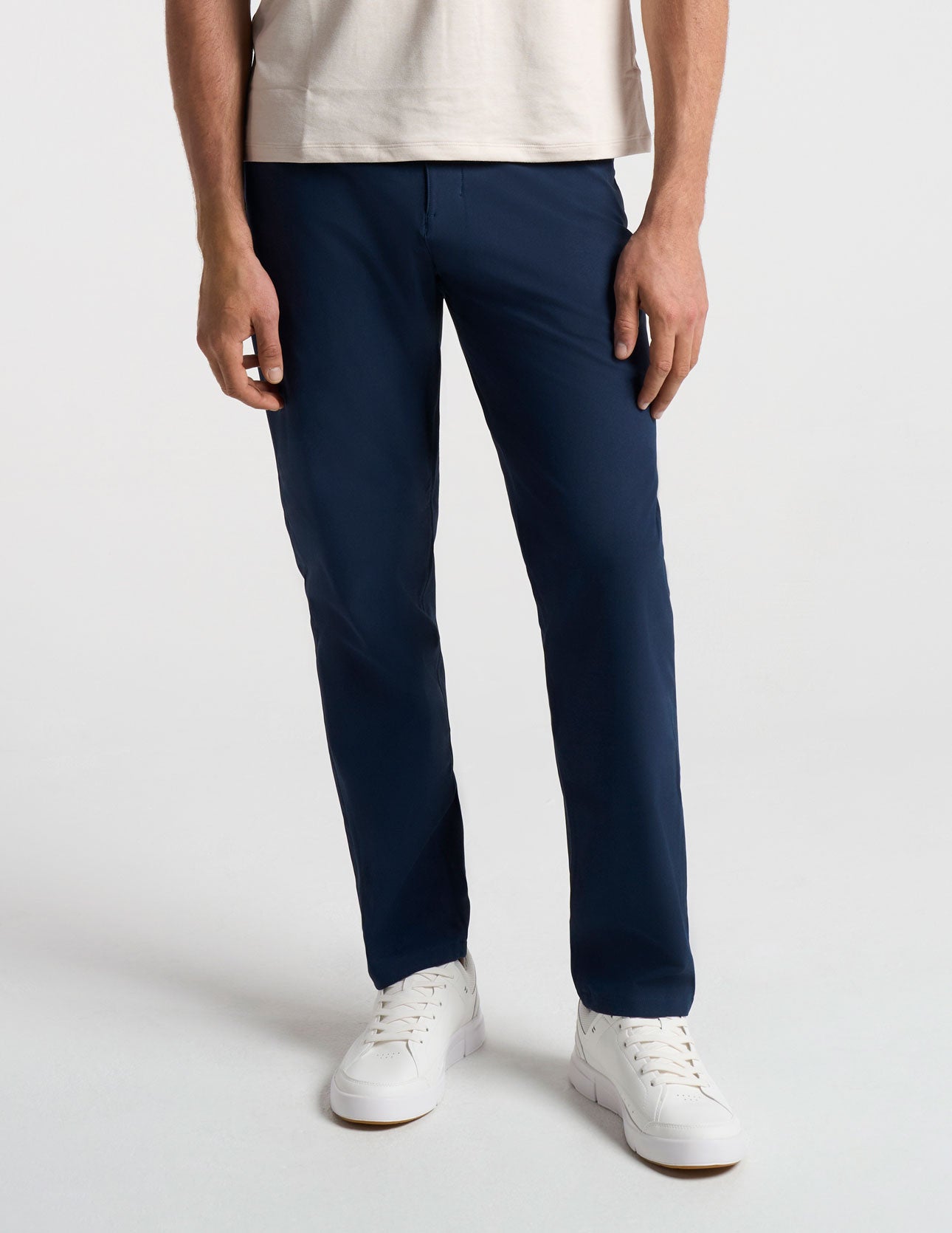 5-Pocket Tech Pants - Navy - Classic Fit