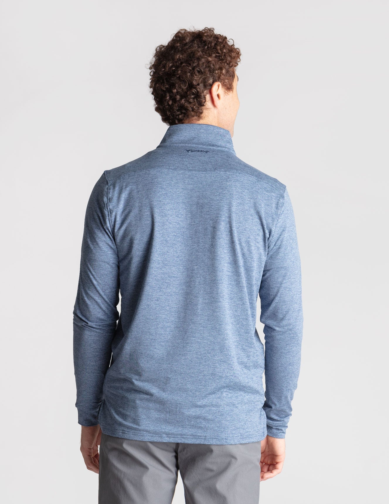 Quarter Zip - Stonewash Heather