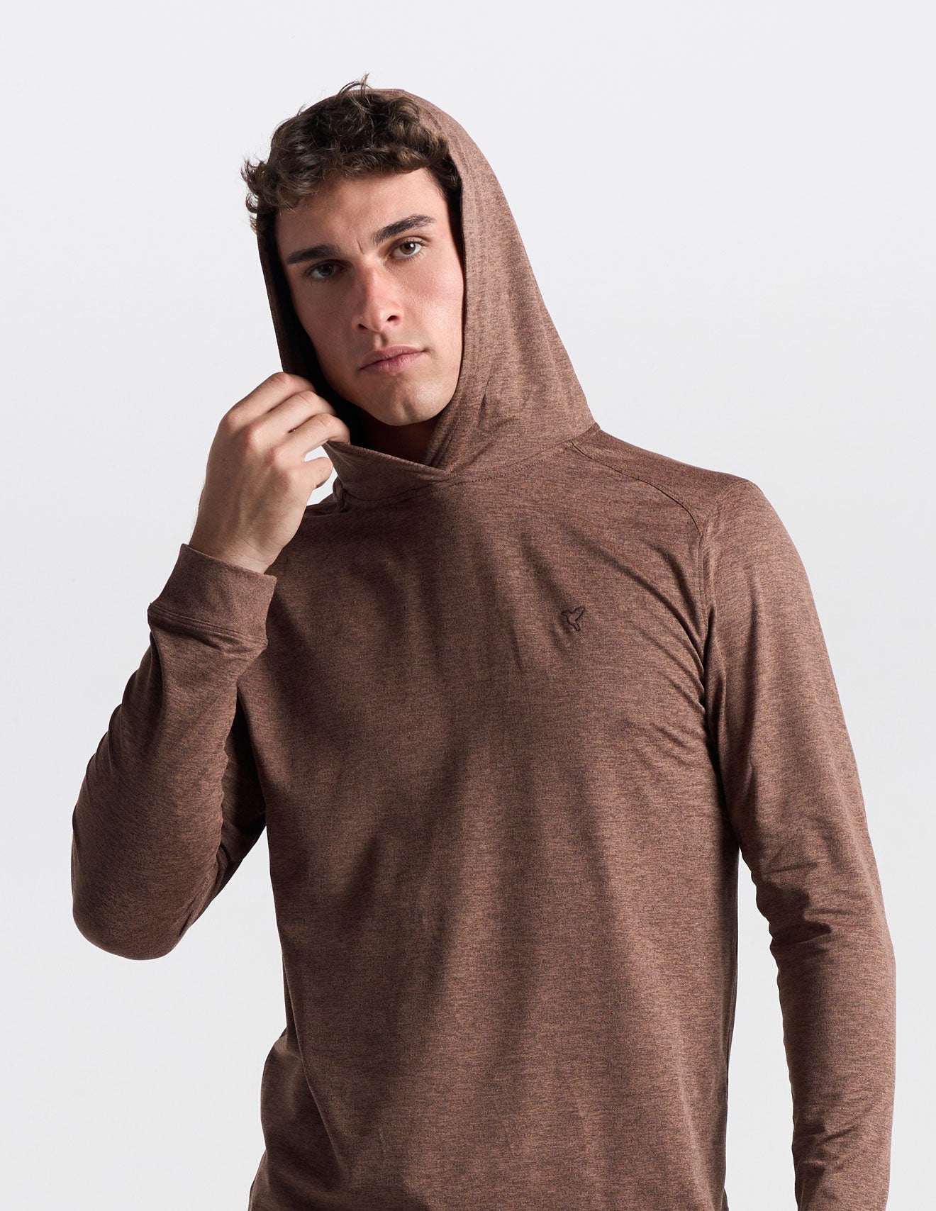 SuperSoft Hoodie - Brown Heather