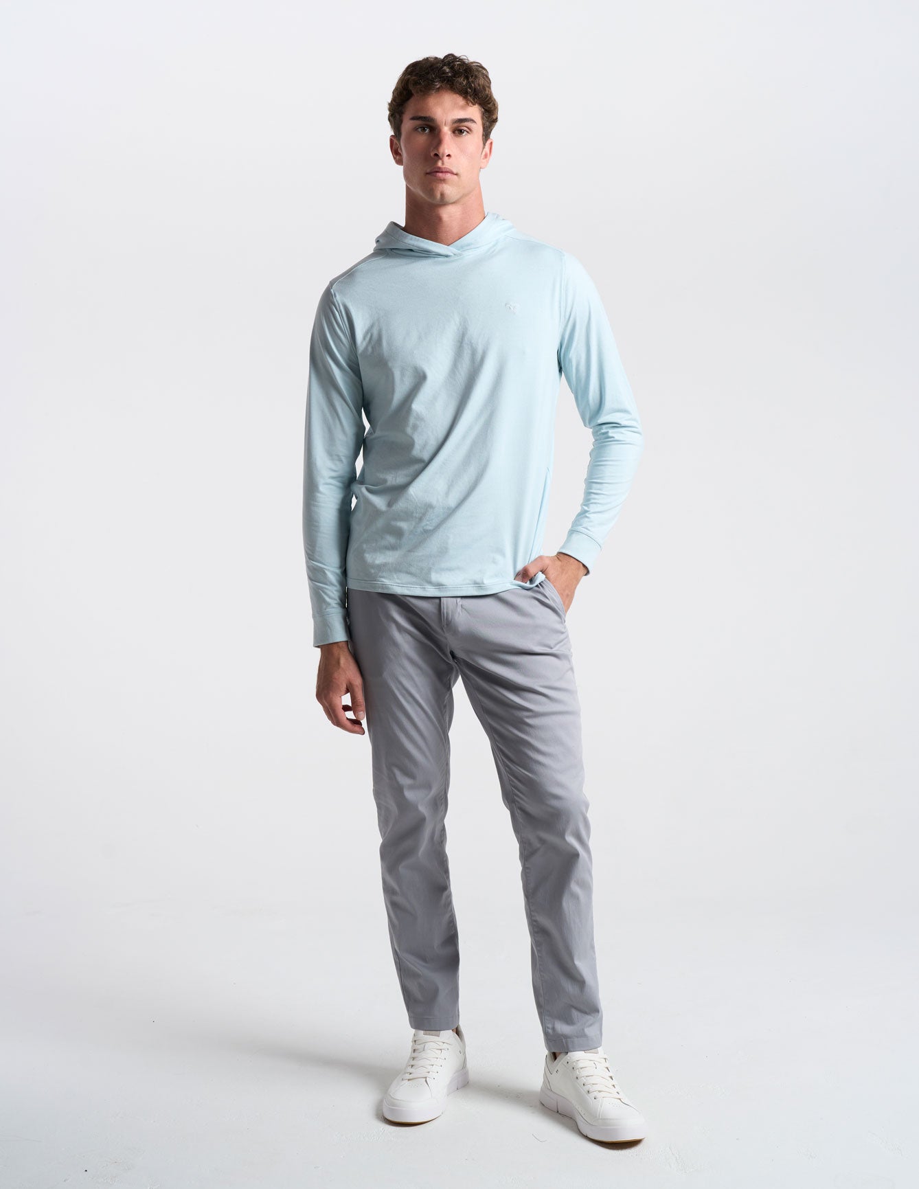 SuperSoft Hoodie - Light Blue Heather
