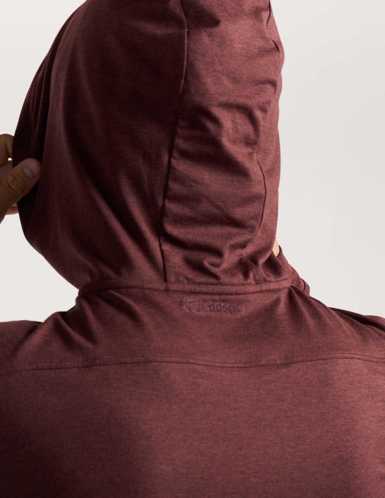 SuperSoft Hoodie - Maroon Heather