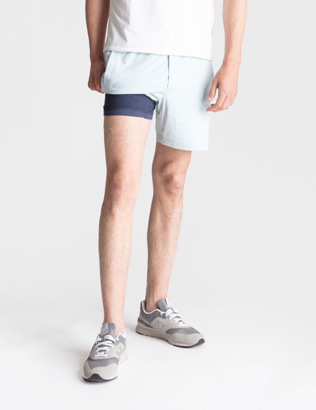 Lounge Shorts - Light Blue